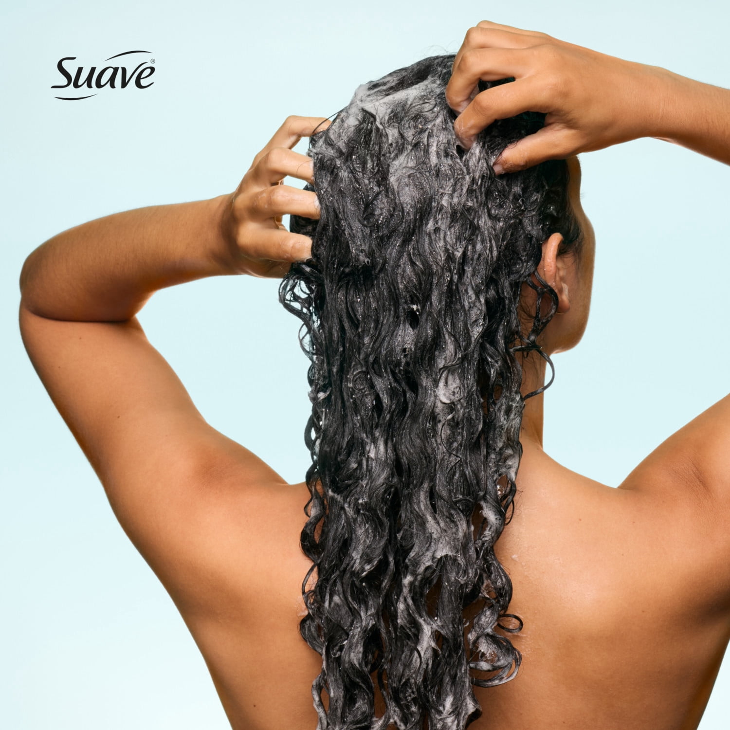 Suave Moisture Repair Sulfate-Free Shampoo with Hyaluronic Acid & Aloe Vera, 18 fl oz