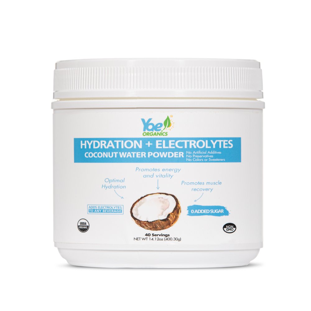 Yae Organics Organic Coconut Water Powder for Hydration & Essential