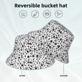 thumbnail image 2 of Balery Black Footprints Sombreros para el sol para hombre y mujer, sombrero de pescador con UPF 50+, 2 of 6