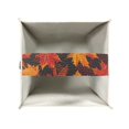 thumbnail image 4 of POLERO PU Leather Waterproof Tissue Box Holder, Square Napkin Facial Tissues Boxes Dispenser, Fall Maple Leaves Home Office Car Tissue Holder Decorative Container, 4 of 7