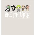 thumbnail image 6 of Beetlejuice Chibi Character Line-Up Adult Sand Long Sleeve Hoodie-XL, 6 of 7