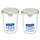 thumbnail image 4 of Bearachild Plástico Sellado Latas Cocina Caja Almacenaje Transparente Food Bote Keep Fresh Organizadores de utensilios de cocina verde L Bearachild HA0062-08B, 4 of 6