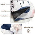 thumbnail image 6 of 2x3 Ft Entryway Area Rug, Pink Navy Blue Abstract Art Kitchen Rug Runner Washable Floor Mat, Modern Geometric Art Non Slip Indoor Door Mat Throw Carpet for Bathroom Living Room Bedroom, 6 of 8