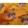 thumbnail image 4 of oneOone Silk Tabby Fabric Bird & Mushroom Block Decor Fabric Printed BTY 42 Inch Wide, 4 of 4