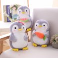 thumbnail image 3 of Surakey Penguin Stuffed Animal 9.84" Gray, 3 of 10