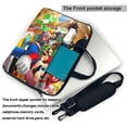 thumbnail image 2 of Lsque Mario Pattern Laptop Bag – Portable & Slim Single-Shoulder Computer Case with Adjustable Strap, Protective, Lightweight for 13”/14”/15.6” Laptops, 2 of 8