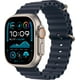 thumbnail image 1 of Apple Watch Ultra 2 (GPS+Cellular) Caja de titanio de 49 mm con correa azul marino - Natural - (2024), 1 of 4