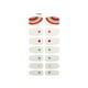 thumbnail image 2 of Pegatinas para uñas, pegatinas para uñas, película de esmalte de uñas multicolor, 2 of 2