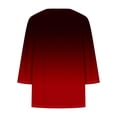 thumbnail image 4 of Soki Tees for Women V-Neck Plus Size Pullover Tops Blouses, 4 of 4