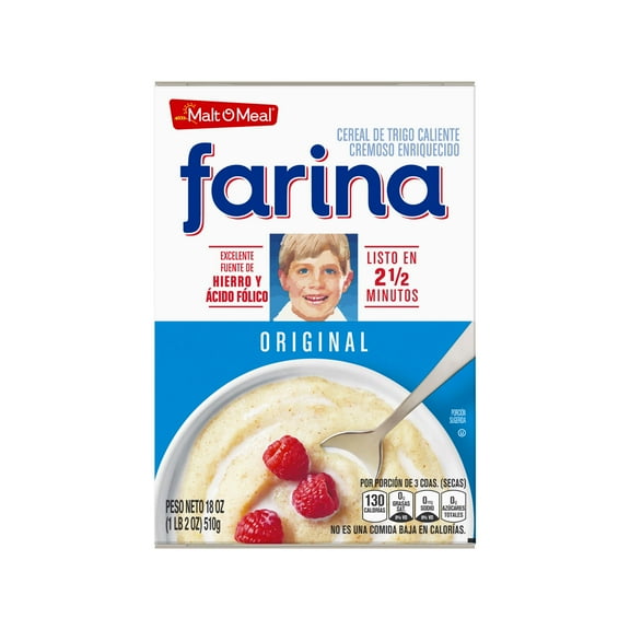 Farina Mills Original Creamy Wheat Hot Breakfast Cereal, 18 oz Box