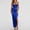 Blue, variant on Wedding Guest Dresses For Women Prom Dresses Ladies Long Women Elegant Backless Crisn Satin Spaghetti Party Prom Dress Side Slit Formal Dresses For Women Summer Dress Navy Dress XL