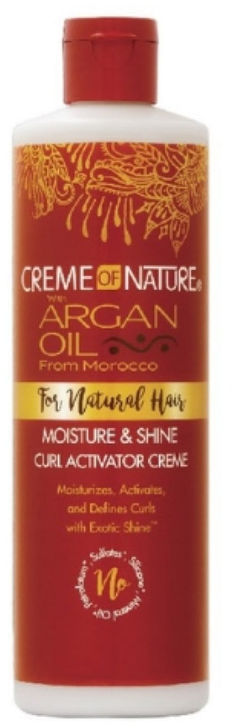 Creme Of Nature Argan Oil Curl Activator Creme 12oz Walmart Com