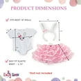 thumbnail image 6 of Emily Rose 18-inch Doll Easter Bunny Outfit, including Bunny Ear Headband | GIFT BOXED! | 18" Doll 3 Piece Outfit fits American Girl Dolls, 6 of 9