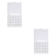 thumbnail image 3 of Bewildely 25 unidades/juego de hilos de bordar para coser, hilos de bobina preenrollados para manualidades DIY con caja de almacenamiento Type1 NO1 Bewildely CBP118677, 3 of 5