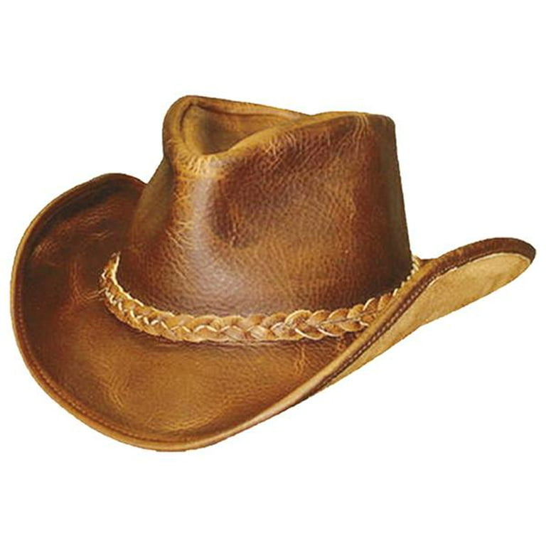 Henschel Hat Company | Coyote Leather Walker Hat - Walmart.com