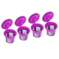 thumbnail image 4 of Coffee Capsule Cup, Safe Coffee Filter PP+Stainless Steel 5.4x4cm with Brush Spoon for Home Kitchen 4Pcs,6Pcs, 4 of 7