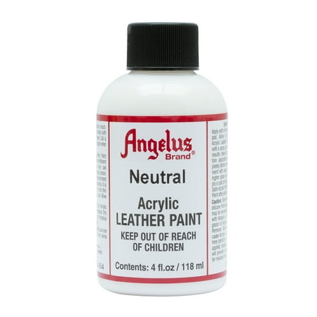 UPC: 0086366740040 | Angelus® Acrylic Leather Paint  4 oz.  Neutral