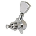 thumbnail image 3 of Juego de 6 clavijas de afinación Yuyangstore guitarra acústica plata, 3 of 8
