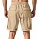 thumbnail image 2 of Pantalones cargo Medapo 2025, casuales, con cordón, para hombre, color caqui, XL, 2 of 6
