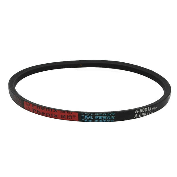 Unique Bargains A600 Rubber Transmission Belt V-Belt 12mm Width 9mm Thick for Washing Machine