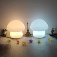thumbnail image 4 of Lámpara de hongo ZefeiWu luz de noche recargable LED multicolor regulable para lactancia, 4 of 5
