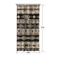 thumbnail image 5 of Brown Geometric Triangle Square Pattern Shower Curtain 36"x72" ,Bathroom Decorative Shower Curtains Set with 12 Hooks,Modern Waterproof Washable Shower Curtain, 5 of 6