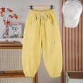 thumbnail image 4 of SJLDQY Girls Sweatpants Casual Elastic Drawstring Waist Joggers for Girls Comfy Pants with Pockets, 4 of 4