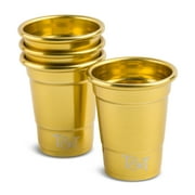 Thyme & Table Party Shot Glasses, 2 oz, 4-Piece Set, Gold