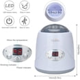 thumbnail image 5 of Lychee Baby Bottle Warmer 6-in-1 Smart Bottle Sterilizer Food Heater for Breast Milk or Formula with LED-Display, 5 of 6