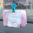 thumbnail image 2 of Clip de ventosa multiusos, reutilizable, resistente, para ventana de coche, parasol, toallas, tarjetas, facturas., 2 of 6