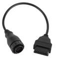 thumbnail image 2 of Diagnostic Cable, Practical  Cable Diagnostic Tool, Convenient 14 Pin To 16 Pin Diagnostic Cable, Plastic for Car, 2 of 7