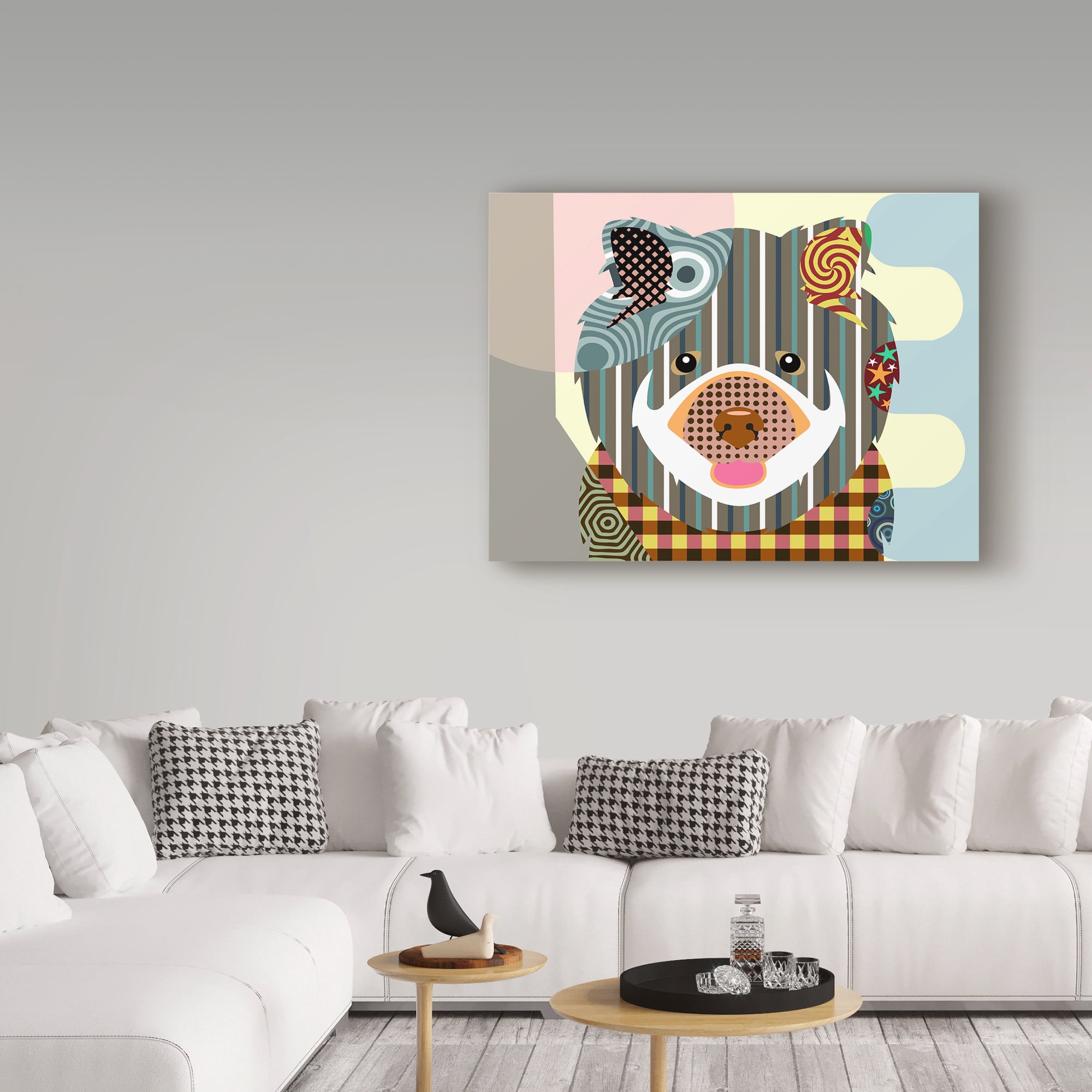 Trademark Fine Art 'Chow Chow' Canvas Art by Lanre Adefioye