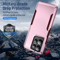 thumbnail image 3 of HCTian for Moto G Power 2025 Case with Screen Protection: Heavy Duty Protective Shockproof and Scratch Proof Cell Phone case for Motorola Moto G Power 2025, 3 of 6
