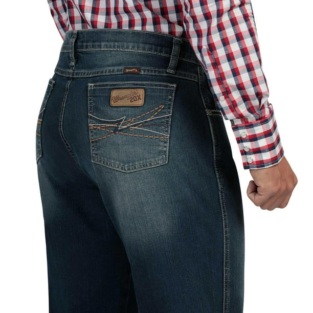 Pantalon Jeans Slim Fit Wrangler Hombre 087 azul 38 32