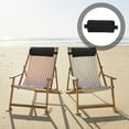 thumbnail image 3 of Almohada de almohada de sillón anti gravedad al aire libre para silla de playa plegable para patio, 3 of 5