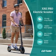 GOTRAX XR Pro Foldable Electric Scooter, 350W Motor, 19-Mile Range, 15.5 MPH