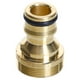 thumbnail image 1 of Adaptador de grifo de conexión rápida Adaptador de fregadero de latón macizo a manguera de jardín 1/2, 1 of 5