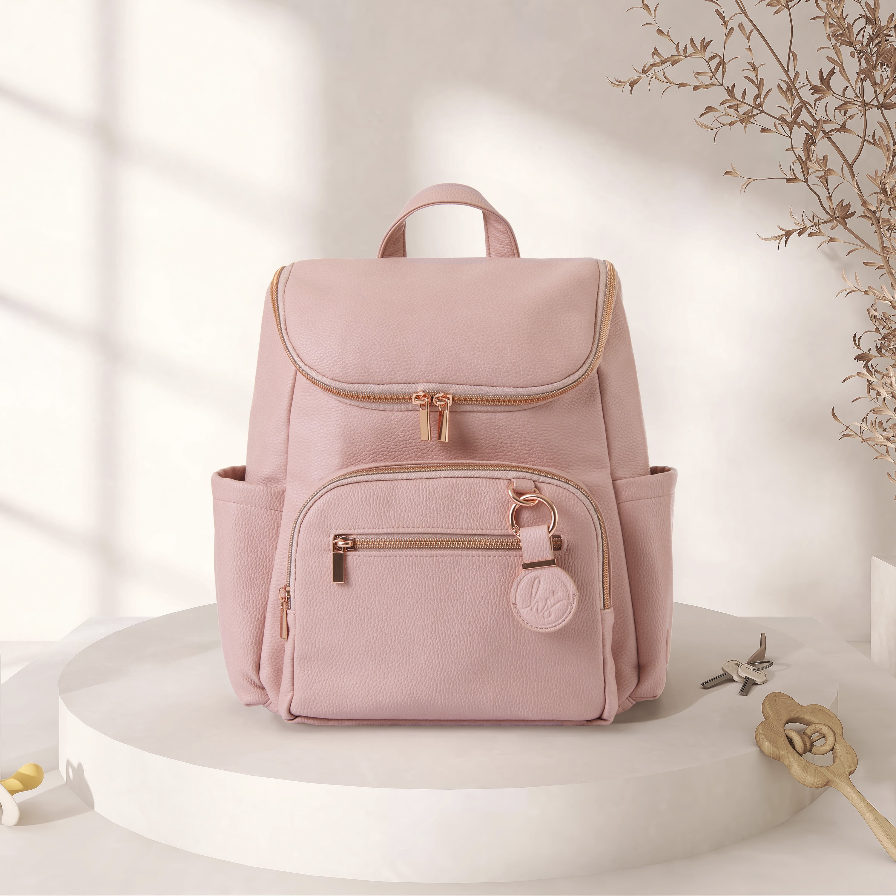 Ensemble de 3 sacs à langer Hannah & Sophia Ready to Roam, rose
