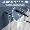 thumbnail image 5 of Haven Corner Shower Enclosure 36x36 6mm Clear Glass Pivot Door Chrome Finish, 5 of 7