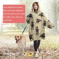 thumbnail image 4 of Cute Labrador Wearable Oversized Blanket,Wearable Blanket Hoodie for Adults,Cozy Hooded Blankets with Super Pockets,Super Warm Fuzzy Pullover for Women & Men, 4 of 6