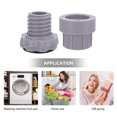 thumbnail image 3 of COOPHYA Lot de 1 Tampons Anti-vibration Gris pour Réfrigérateur sur Sol Inégal, 3 of 5