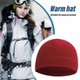 thumbnail image 4 of Qarigey Gorro de exterior para mantener el calor, gorros flexibles para mujer, accesorio de ropa práctico, gorro para adultos con diseño de Color Sombreros Violeta, 4 of 6