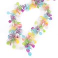 thumbnail image 4 of Easter Garlands Stripe Tinsel Wreath Spring Easter Home Decoration Ornament Gift, 4 of 4