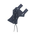 thumbnail image 4 of Funda de con cinturón, soporte portátil clásico para , ideal para carnavales y fiestas. Negro, 4 of 8