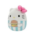 thumbnail image 4 of Squishmallows Original Sanrio 8 inch Hello Kitty Holding Burger - Child's Ultra Soft Plush Toy, 4 of 6
