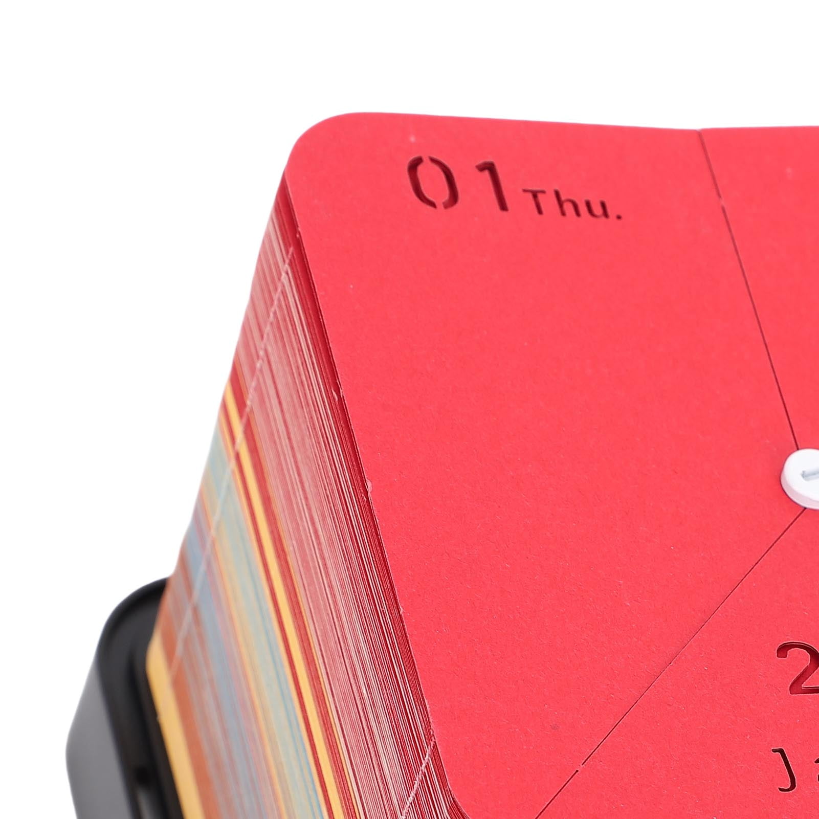 YAHHU 3D Art Memo Pad Creative Circus Paper Carving Notepad 2026 Desk Calendar with Light, Desktop Ornament Gift, 3.9 x 3.9 x 3.5 inches / 9.8 x 9.8 x 9 cm, Multicolor