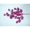 thumbnail image 1 of Queens of Christmas WL-PCK24-LF-PI 24 Pouces Feuille Rose Pic avec Paillettes Roses, 1 of 1