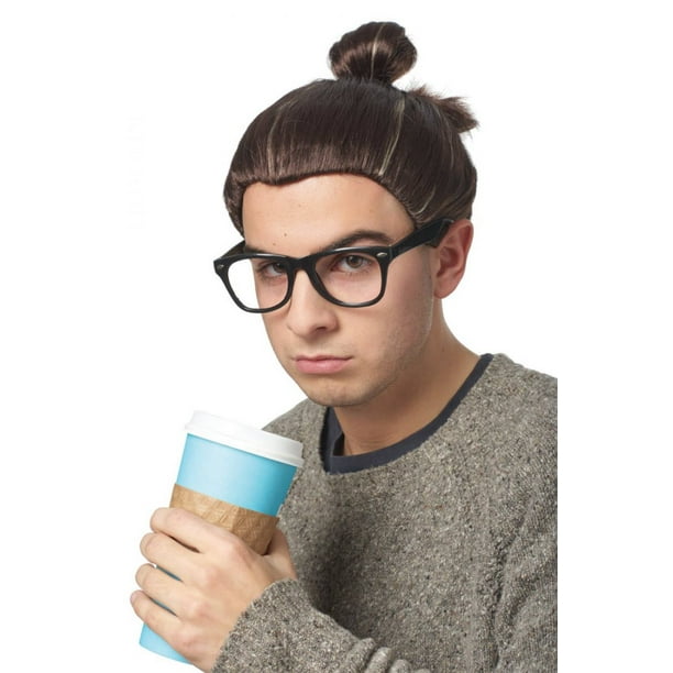 Man bun wig halloween hotsell