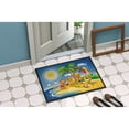 thumbnail image 2 of Bears Playing at the Beach Door Mat, 2 of 4