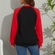 thumbnail image 3 of TRKIYQC Sudadera Casual de Navidad para Mujer, Manga Larga con Cuello en O Estampado de Ciervos Patchwork Sudadera para Otoño TRKIYQC moda, 3 of 7